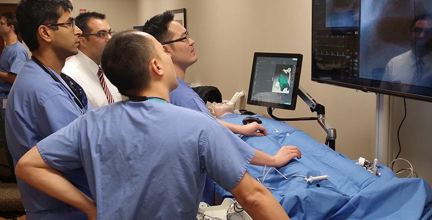Sanford-USD Surgical Residency and Cardiac Fellowship programs Simulator Features IMAGING C-arm and
