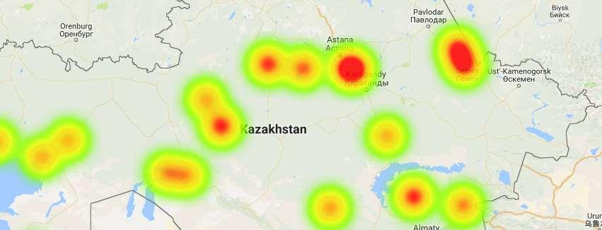 Result of analysis on the Google map (3/3) highlight