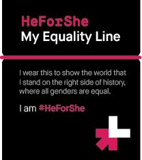 5. String Bracelets Must be packaged in clear packaging and mounted on the HeForShe My Equality Line card. QUANTITY: 10,000 SIZE 2.8 x 1.8 x 0.4 inches Must be large enough to fit an average 7.