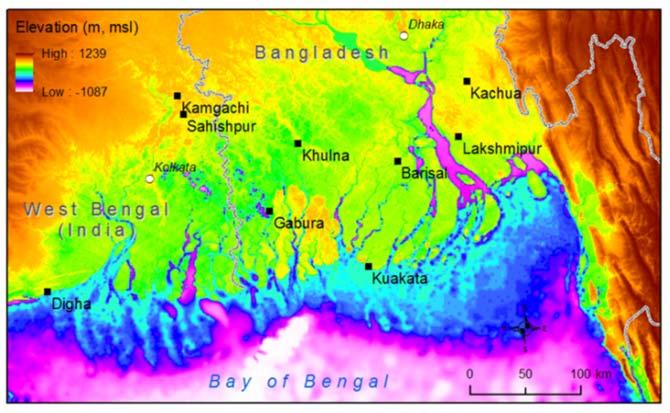 Box 3 Case study: Deep groundwater in Bangladesh and West Bengal Deep groundwater (beyond 150 m depth) provides a strategic water supply for tens of millions of people in the Ganges Brahmaputra
