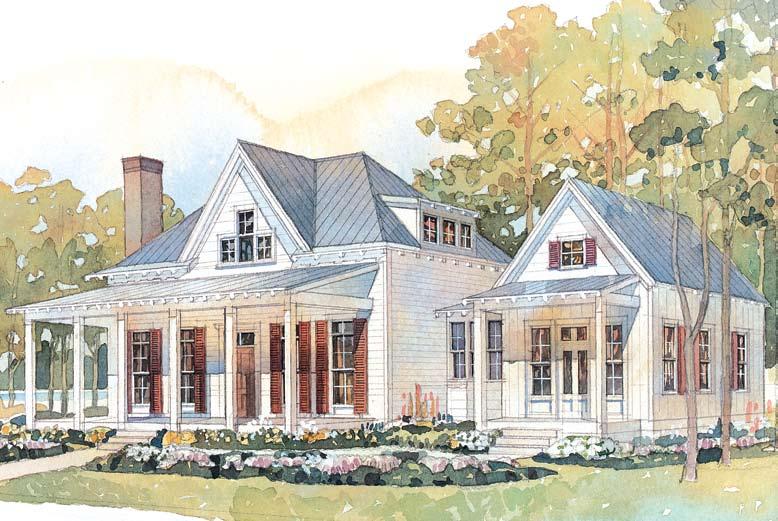 PLAN SPECIFICATIONS 4 bedrooms 3½ baths Living Area (sq ft): Main Floor: 2,028 Second Floor: 584 Total Living Area: 2,612 Exterior Wall Framing: Foundation: PLAN PRICING 2x6 Crawlspace 8 sets: $1,675