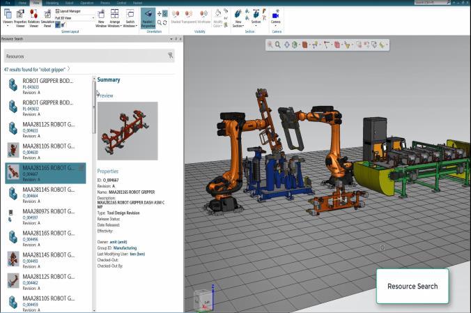 Manufacturing Data Access for Simulation Need: Easy to use access to Simulation studies