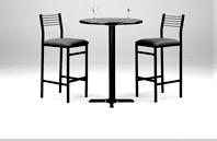 REGULAR PRICE Total 41A (EFBS) FANBACK STOOL 128.00 179.50 41B (FPEDT) COCKTAIL TABLE 30" ROUND 40" HIGH 90.00 125.50 41A 41B 42A (EBLBS) LEATHER BISTRO STOOL 150.50 210.