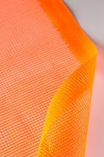 Netting f Knitted High Density Polyethylene With 1/32" Mesh Openings f Available In Non-Fire Retardant Only f Reinforced Buttonholes For Easy Installation f UV-Treated & Long-Lasting f