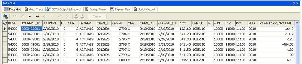 Example 1 You have run the BOR_EX_OPEN_LIABILITY query and found an Expense Report listed. Process 1.