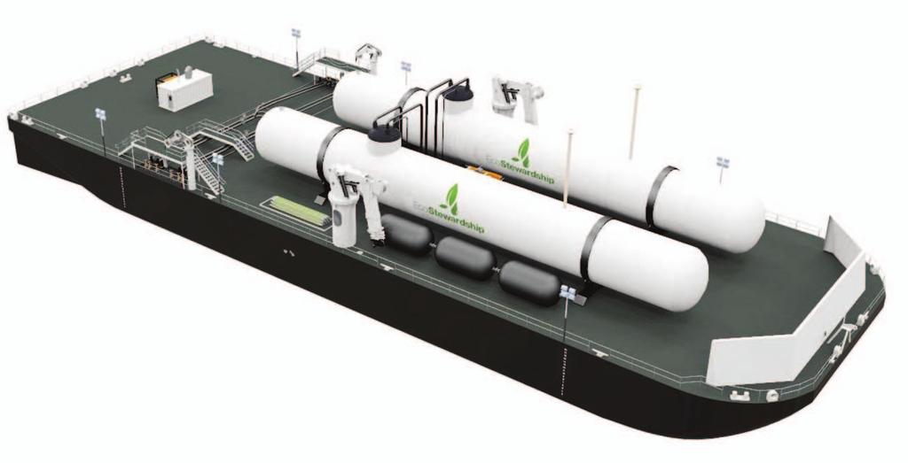 6 March 2014 LNG Unlimited NEWS 3 Jensen Maritime designs American bunker barges targeting vessels in US Gulf ports US-based Jensen Maritime, Crowley Maritime Corporation s naval architecture and