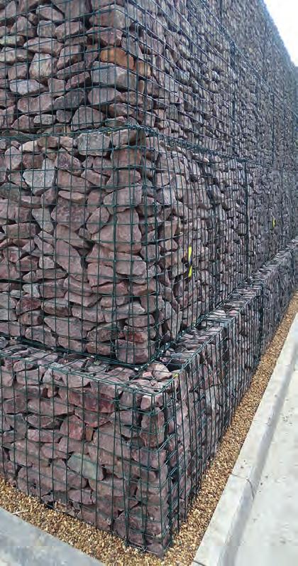 1. Introduction 4 1.3 What are gabions? The term gabion refers to a modular containment system that enables rock, stone or other inert materials to be used as a construction material.