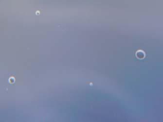 molecular gas bubbles