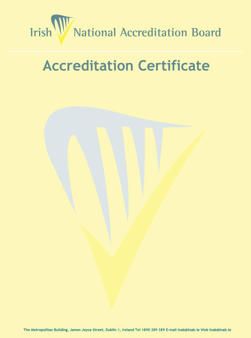 The Mater Private Hospital Pathology Laboratory, Eccles Street, Dublin 7 Medical Testing Laboratory Registration number: 191MT is accredited by the Irish National Board () to undertake testing as