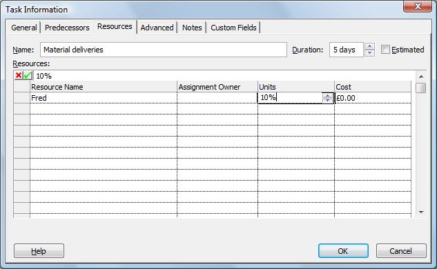 Assigning Work and Scheduling Options UNDERSTANDING WORK When you assign work resources to a task, Microsoft Project calculates the work (effort or man-hours) required to carry out the task.