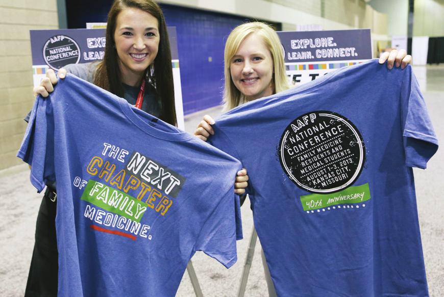 PERSONALIZED BRANDING, continued National Conference T-Shirts Capture your brand on the most popular article of clothing at National Conference.