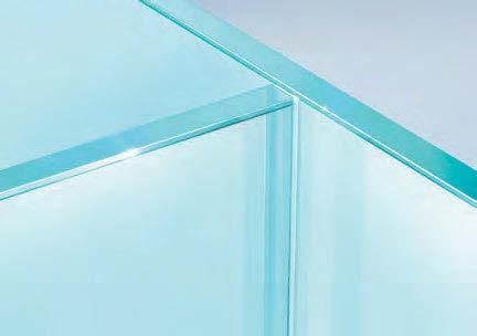Glass-to-Glass Bonding Edge-to-Edge Bonding Bonding glass panels to one another in order to achieve an invisible appearance. and prevent the panels from drifting apart.