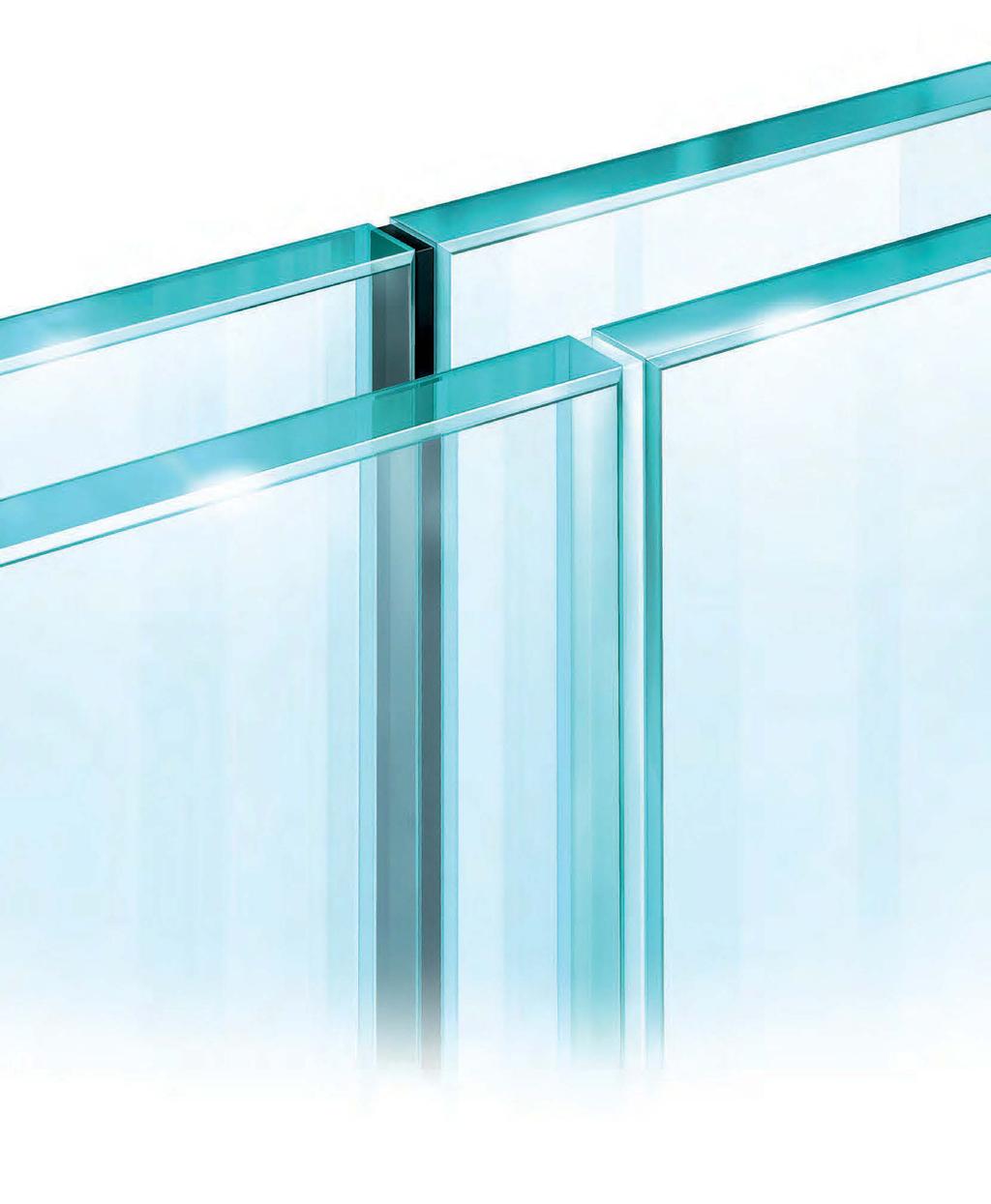 Glass on Aluminum Frame Glass on H-Profile Bonding glass or laminated wood into or onto an aluminum frame