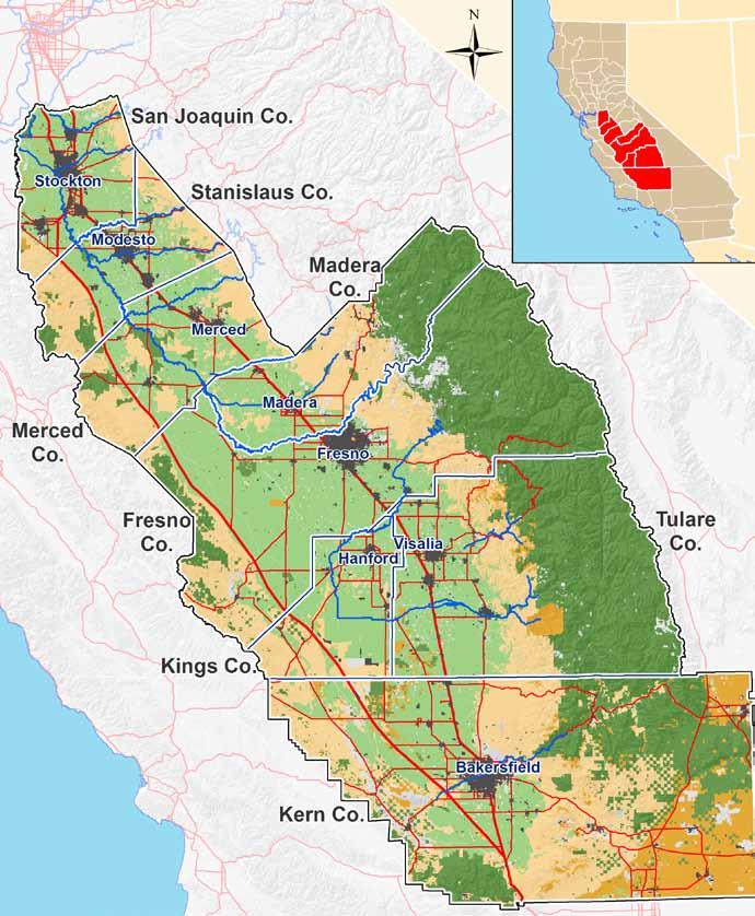 Executive Summary The San Joaquin Valley of California is one of the world s most productive agricultural regions, is a vital link in California s complex water delivery and transportation systems,