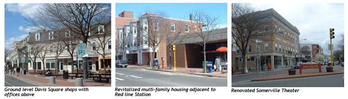Communities in Action: TOD in Somerville, MA Development Oriented around the T Mix of