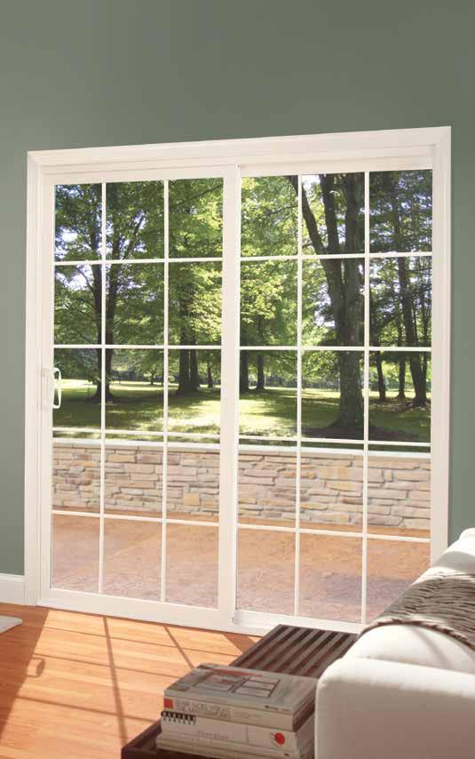 Sliding Patio Doors Our sliding patio doors open up a world of possibilities for your home.