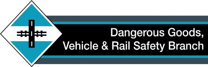 Dangerous Goods and Rail Safety A Technical Publication from the