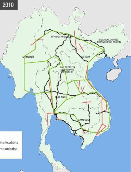 Transport Corridors Greater Mekong Subregion