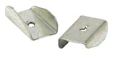 Pipe Clamps TOLCO Fig. 27 - Speed Nut Size Range: Fits screws supplied with all CPVC hangers.