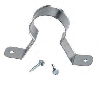 Pipe Clamps 3184 - Offset Hanger for CPVC Plastic Pipe and IPS Pipe Size Range: 3 /4" (20mm) thru 2" (32mm) Material: Pre-Galvanized Steel Function: Designed to be used as a hanger for CPVC piping or