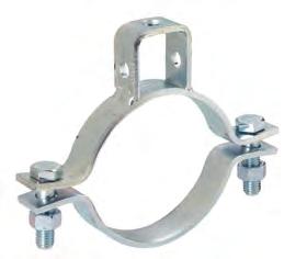 Seismic racing Seismic racing TOLCO Figure 4 Pipe Clamp for Sway racing Size Range: 3 /4 (20mm) to 8 (200mm) pipe Material: Steel Function: For bracing pipe against sway and seismic disturbance