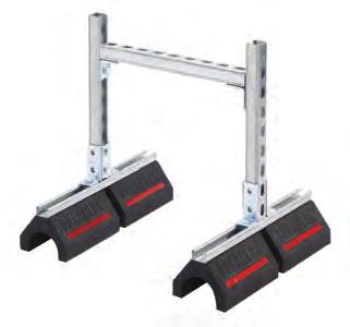 DUR-LOK Rooftop Supports DUR-LOK Rooftop Supports D_DS - Series Two (2) ase Supports with Galv.