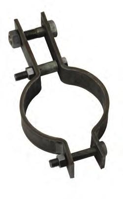Pipe Clamps 3146 - Heavy Duty Double olt Pipe Clamp Size Range: 6" (150mm) thru 36" (900mm) pipe.