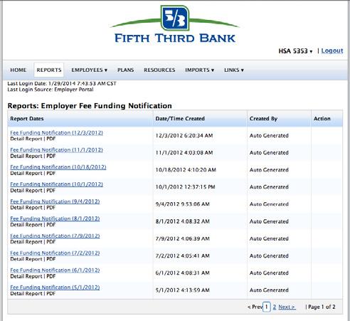 Employer Fee Funding Notification Review all the fees to