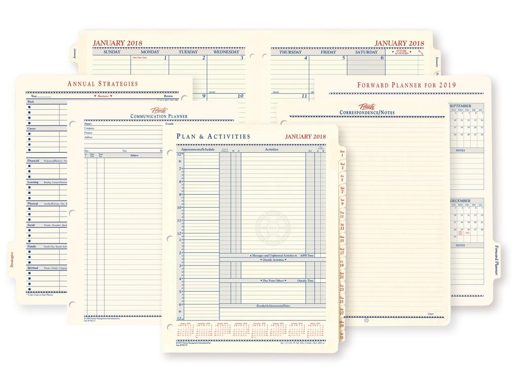 Our Best Seller One Page Dated Annual Supply Pack Includes Everything You Need Dated Plan & Activities Pages A year s supply of dated 1-31 s, plus a Monthly Plan Page and Monthly Expense Report form.