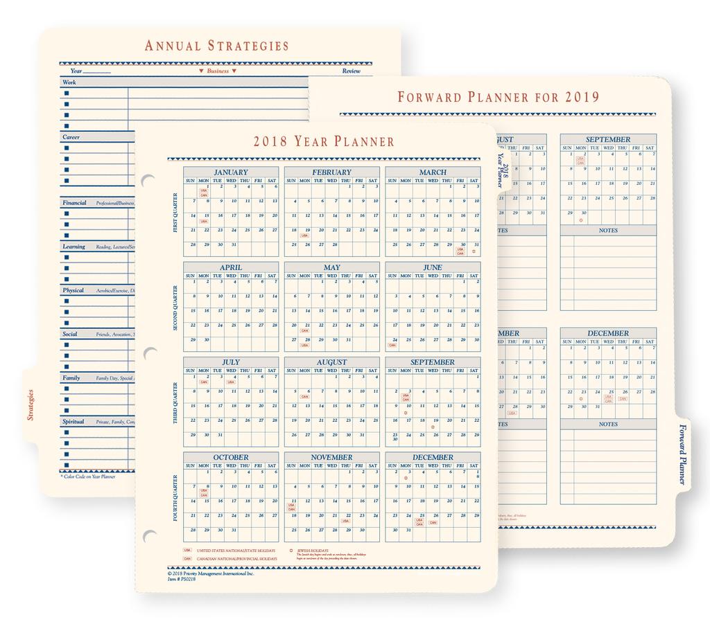 Calendar Set Priority s top-selling Calendar Set shows your monthly commitments at a quick-glance so you enjoy better