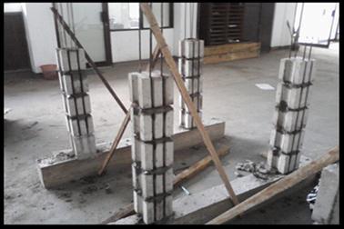 advantages and disadvantages of this system then utilization of locally available material of pumice lightweight concrete masonry unit as precast column and pumice concrete bricks masonry unit as