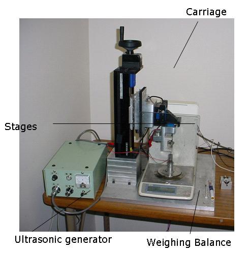 24 Figure 3.3. Experimental setup [52] 3.2.2. Tooling The micro ultrasonic machining (MUSM) setup was modified to conduct the experiments.