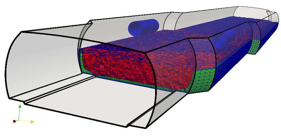 3D CFD for Ventilation Design, Bosruck Tunnel Bosruck Tunnel, Volume Mesh and Boundary Layer