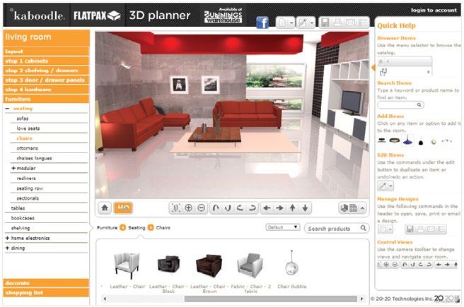 Virtual Planner Create a seamless shopping experience 2020 Virtual Planner provides a seamless shopping experience for retail customers.
