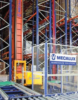 OPERATIONAL MODES Mecalux stacker cranes can operate in automated, semi-automated or manual modes as