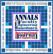 ANNALS of Faculty Engineering Hunedoara International Journal of Engineering Tome XII [2014] Fascicule 4 [November] ISSN: 1584 2673 [CD Rom, online] a free access multidisciplinary publication of the