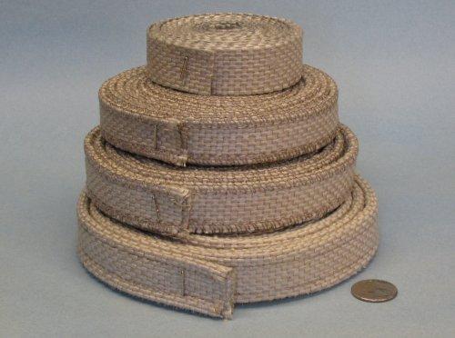 Silica Folded & Stitched Gasket & Thermal Insulating Tape An alternative to asbestos and ceramic based textiles. Highly flexible and minimal shrinkage. High abrasion resistance and tensile strength.