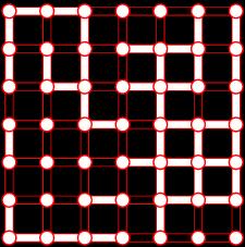 50 Square pattern.