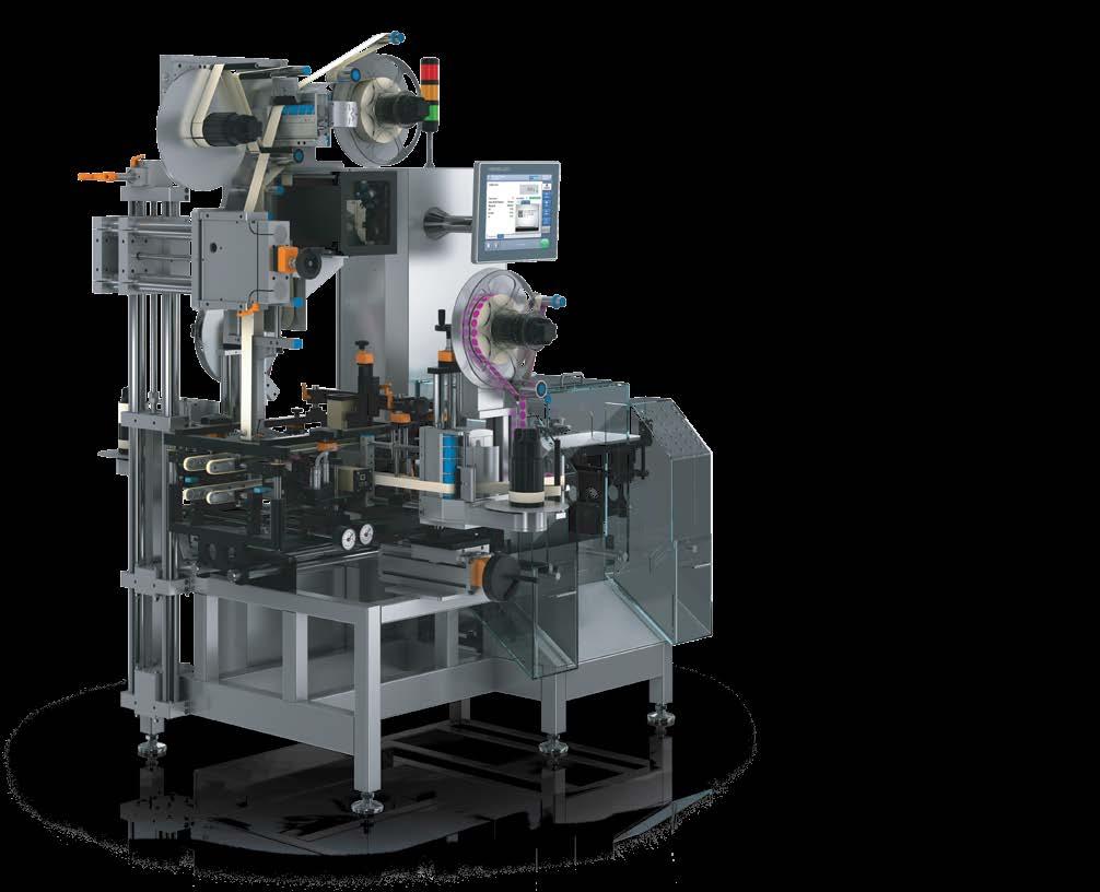 THE MOST COMPACT ALL-IN-ONE SERIALISATION MACHINE IN THE WORLD TQS HC-A Products with faulty coding are ejected ahead of the weighing belt into a separate lockable container.