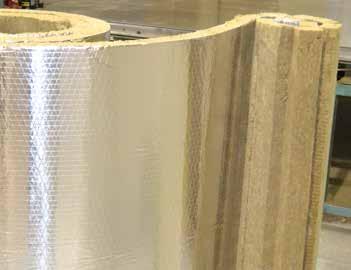 ROXUL Fabricated Insulation Solutions The ProRox 400 Series fabricated product line offers board (slab) insulation solutions that can be fabricated into pipe sections and wraps (mats) with excellent