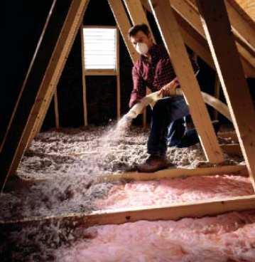 Cellulose Insulation Cellulose insulation is preferred for the following reasons: Ease of application Slightly better R-value than fiberglass Seals much better than fiberglass Fire retardant Repels