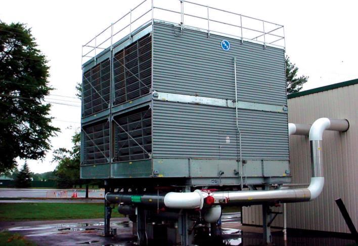 reclaimed water is low in solids and nutrients and may be sufficient for cooling tower use.