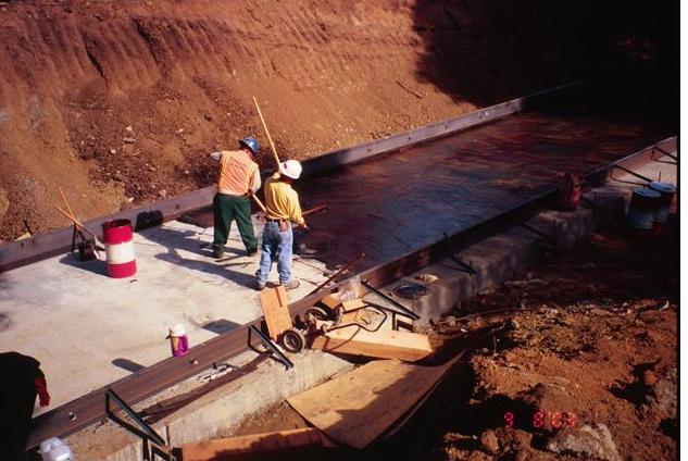 Launch slab looking at portal wall Applying grease to launch slab Engineering What follows are some considerations and guidance for civil engineers designing typical underground projects where box