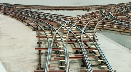 Innovative products for the most demanding requirements Complex systems and special solutions Frequently complex systems are needed to cater for unusual track corridor angles, overlapping tramways or