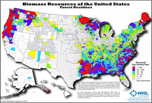 US Forest Residues Timber Cover 30.