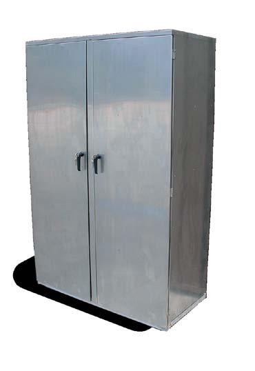 Stainless General Purpose Cabinets These Stainless Steel storage units are a cost effective and efficient way to store workshop necessities.