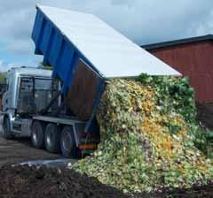 Flexibility in usage For manure, sewage sludge and all other organic waste The unique, patented technology of