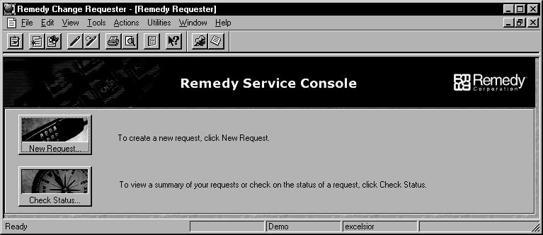 Working with Remedy Change Management as Requester The Remedy Change Management application enables your organization s service desk to implement and manage your change requests.