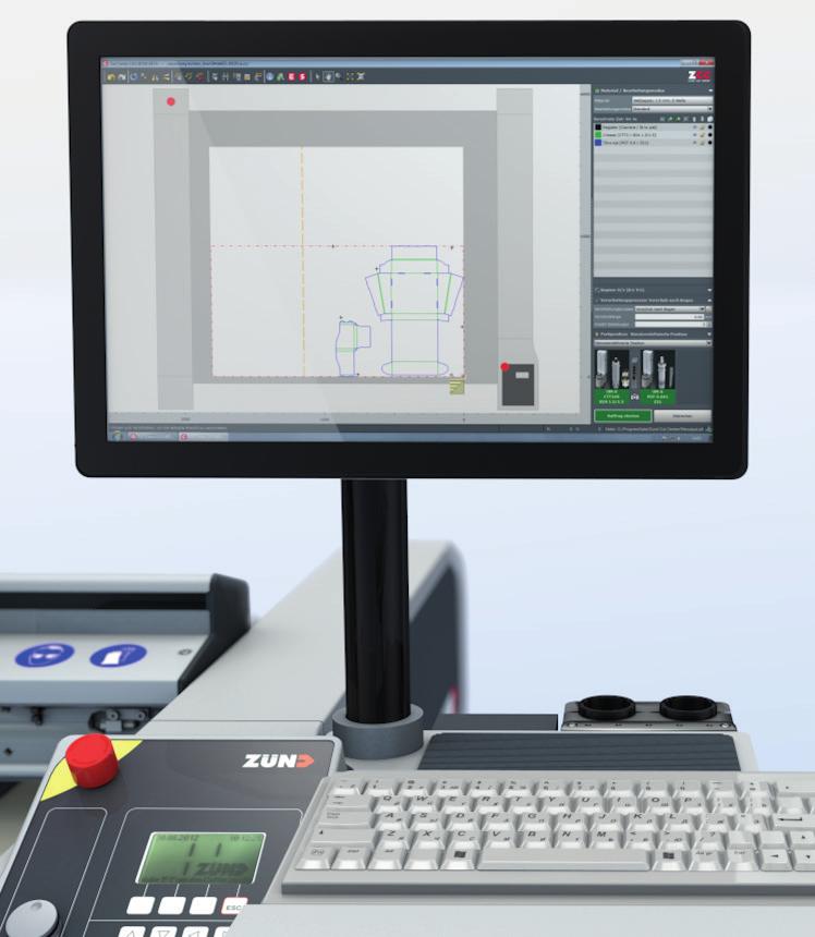 Digital Cutting Software for pros by pros ZCC production workflow prepared for the future Zünd Cut Center - ZCC ZCC Digital Cutting Software is completely tailored to our customers needs - a tool for