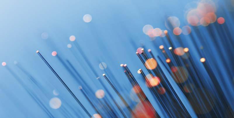 Fiber optic cables Material requirements A fiber optic cable offers many advantages. It can support a much wider range of uses than any conventional copper cable.